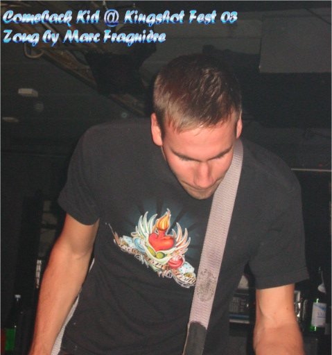 Comeback Kid @ King Shot 2003