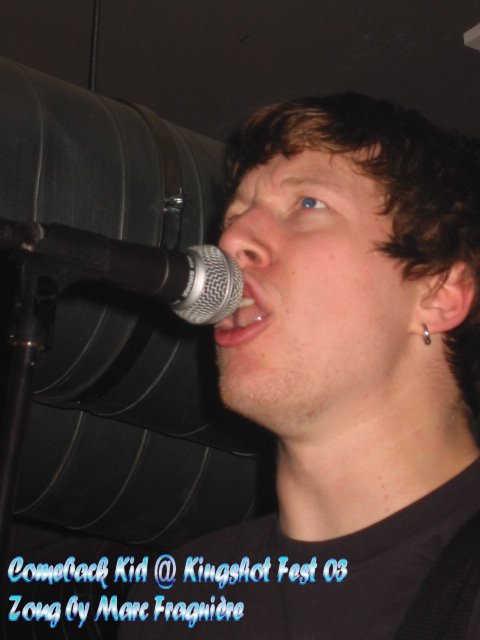 Comeback Kid @ King Shot 2003