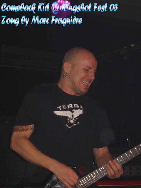 Comeback Kid @ King Shot 2003