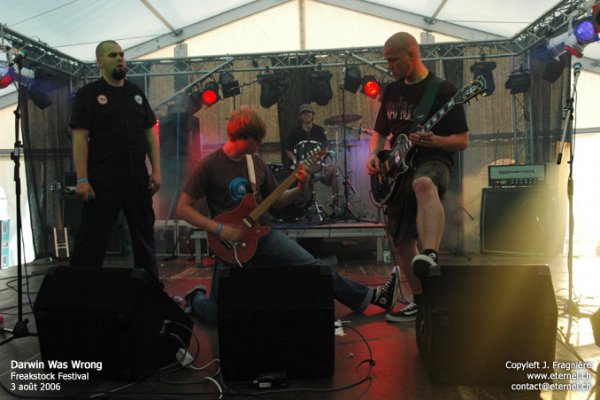 Darwing Was Wrong @ Freakstock 2006