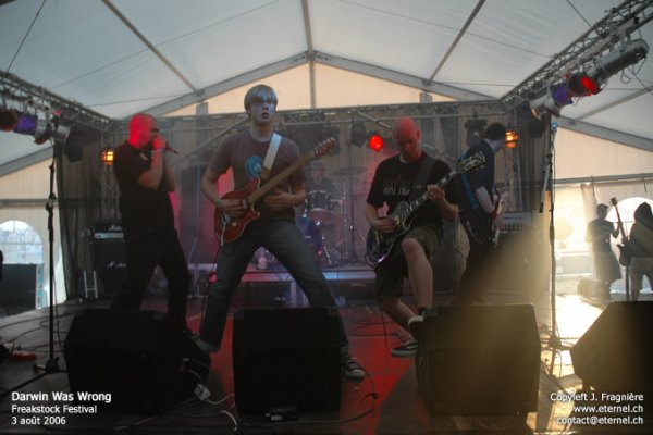 Darwing Was Wrong @ Freakstock 2006