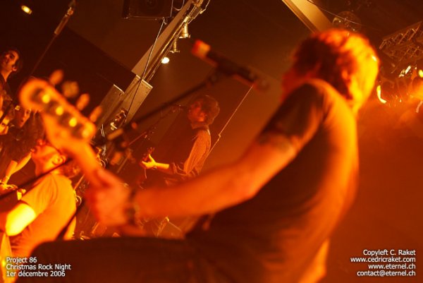 Project 86 au Christmas Rock Night 2006