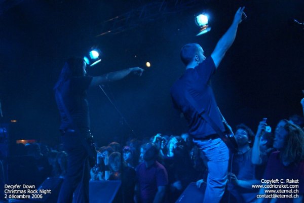 Decyfer Down au Christmas Rock Night 2006
