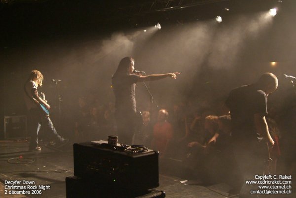 Decyfer Down au Christmas Rock Night 2006