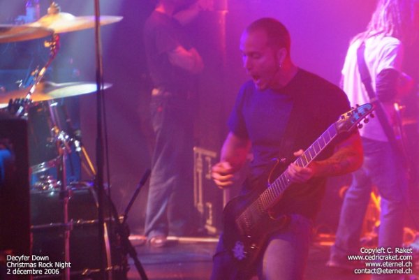 Decyfer Down au Christmas Rock Night 2006