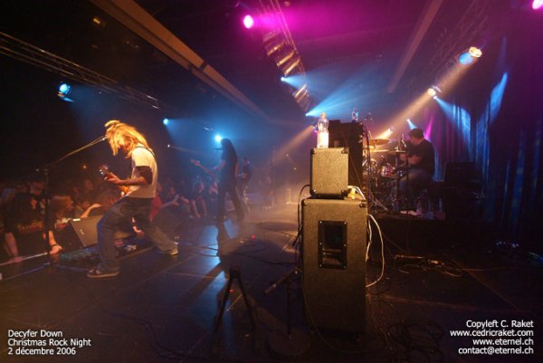 Decyfer Down au Christmas Rock Night 2006