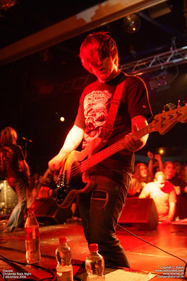 Disciple au Christmas Rock Night 2006