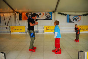 Patinoire du stand Youth For Christ
