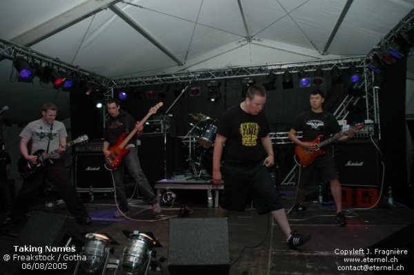 Taking Names @ Freakstock 2005